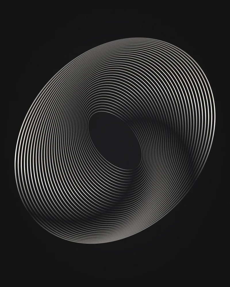 Abstrakte Artwork-Studie für Thierry